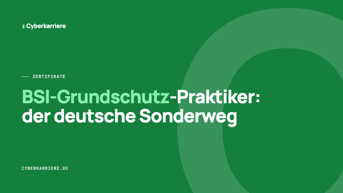 Titelbild: BSI IT-Grundschutz-Praktiker