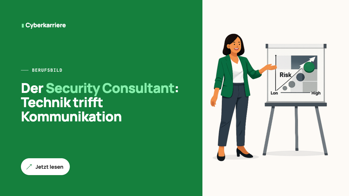 Illustration: Consultant präsentiert an einem Flipchart