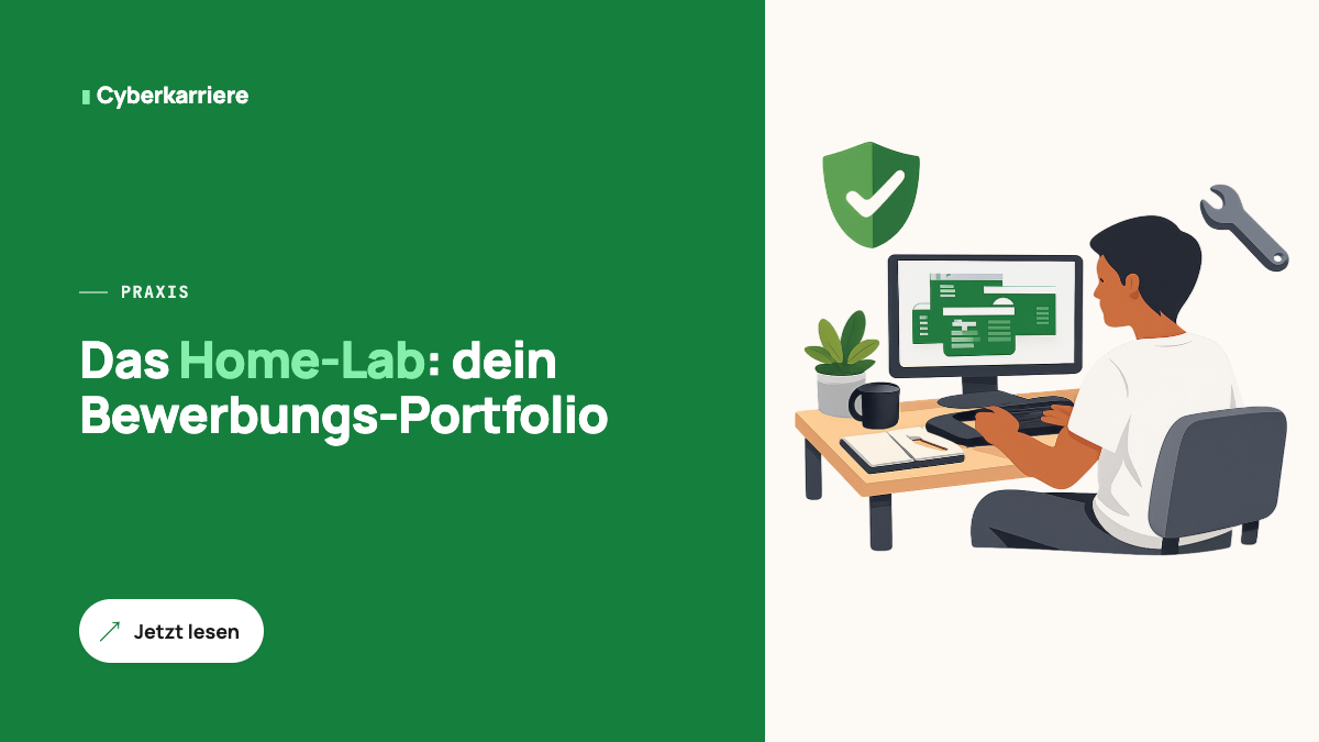 Illustration: Home-Lab mit virtuellen Maschinen am Schreibtisch