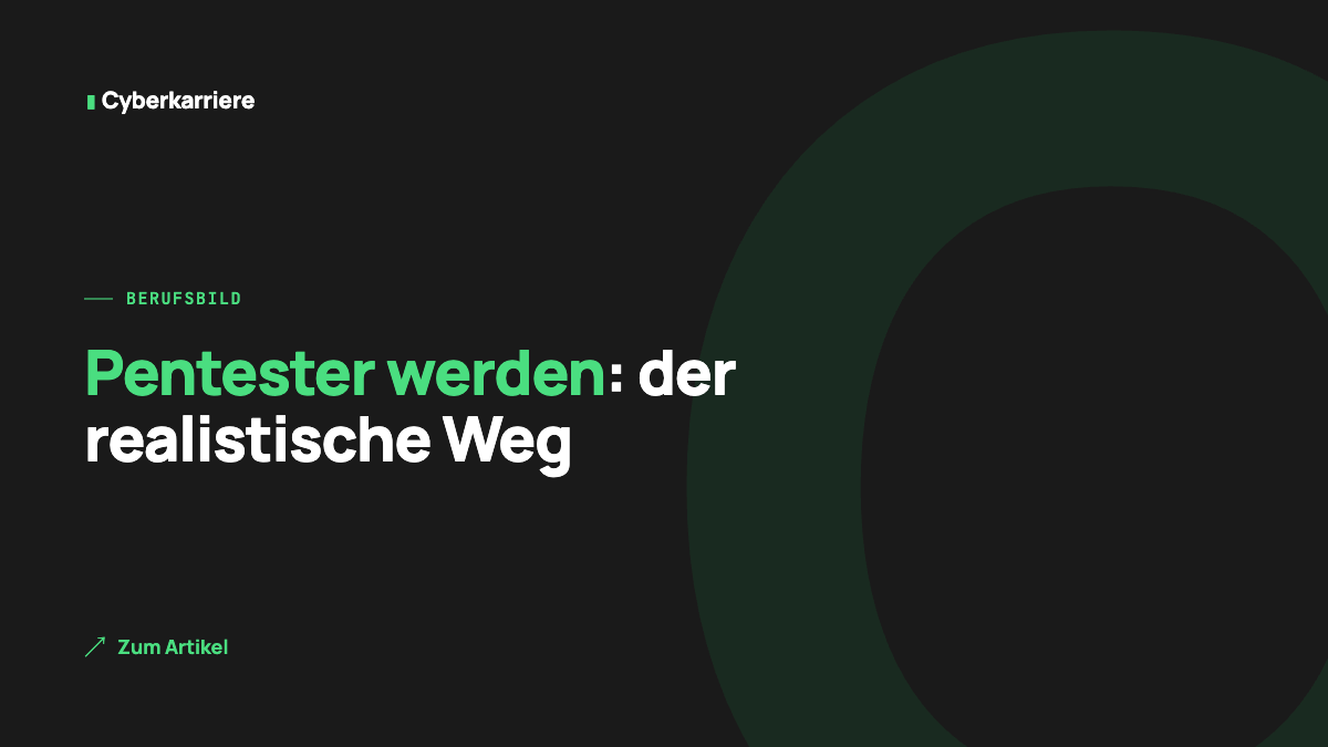 Titelbild: Pentester werden